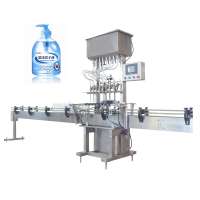 KEFAI Automatic liquid hand sanitizer alcohol gel bottle filling capping machine