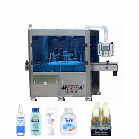 Hot sale auto anti-virus portable hand sanitizer gel and 75% alcohol ethanol filling capping machine