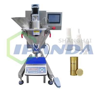 Automatic dry Spice Weight Filling Machine  automatic bottle coffee powder filling machine line